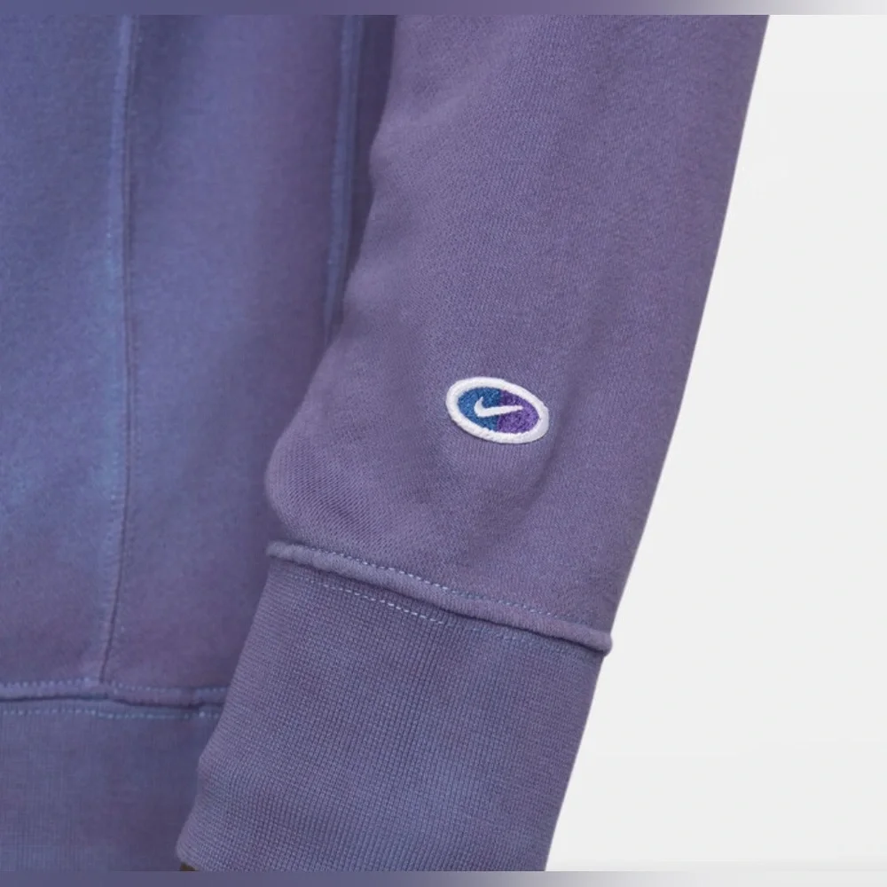 Nike Gradient Blue and Purple Men's Sweatshirt